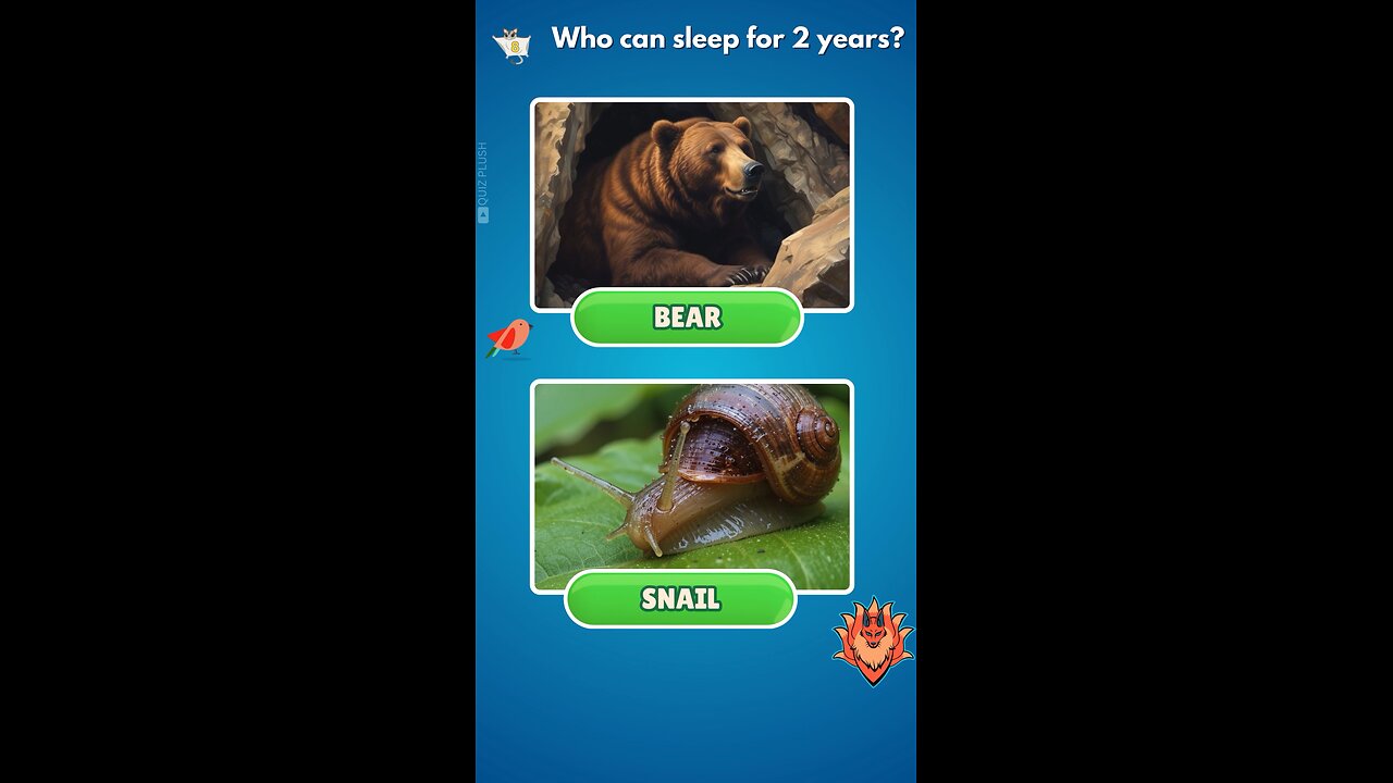 Who can sleep for 2 years