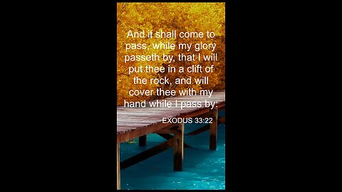 Exodus 33:22