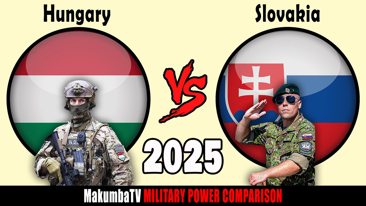 Hungary vs Slovakia 2025 | Military Power