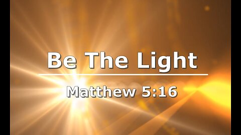 BE THE LIGHT (PART 2) | BISHOP DEBORAH MACFOY AKACHUKWU, Ph.D