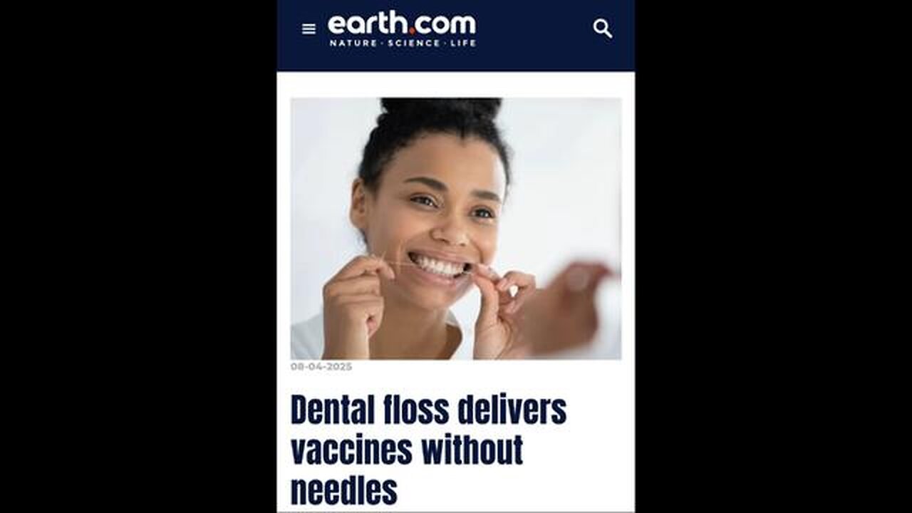 KILLER DENTAL FLOSS NOW COMING WITH MRNA VACINE DELIVARY AS WEL