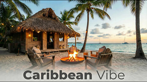 Peaceful Caribbean Night | Relaxing Music to Calm the Mind