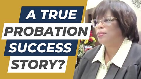 Does She Deserve It? Judge Boyd Hears EARLY PROBATION TERMINATION REQUEST From Well Spoken Defendant