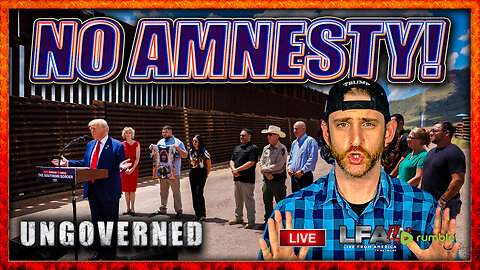 AMNESTY IS NOT AN OPTION! | UNGOVERNED 7.8.25 10AM