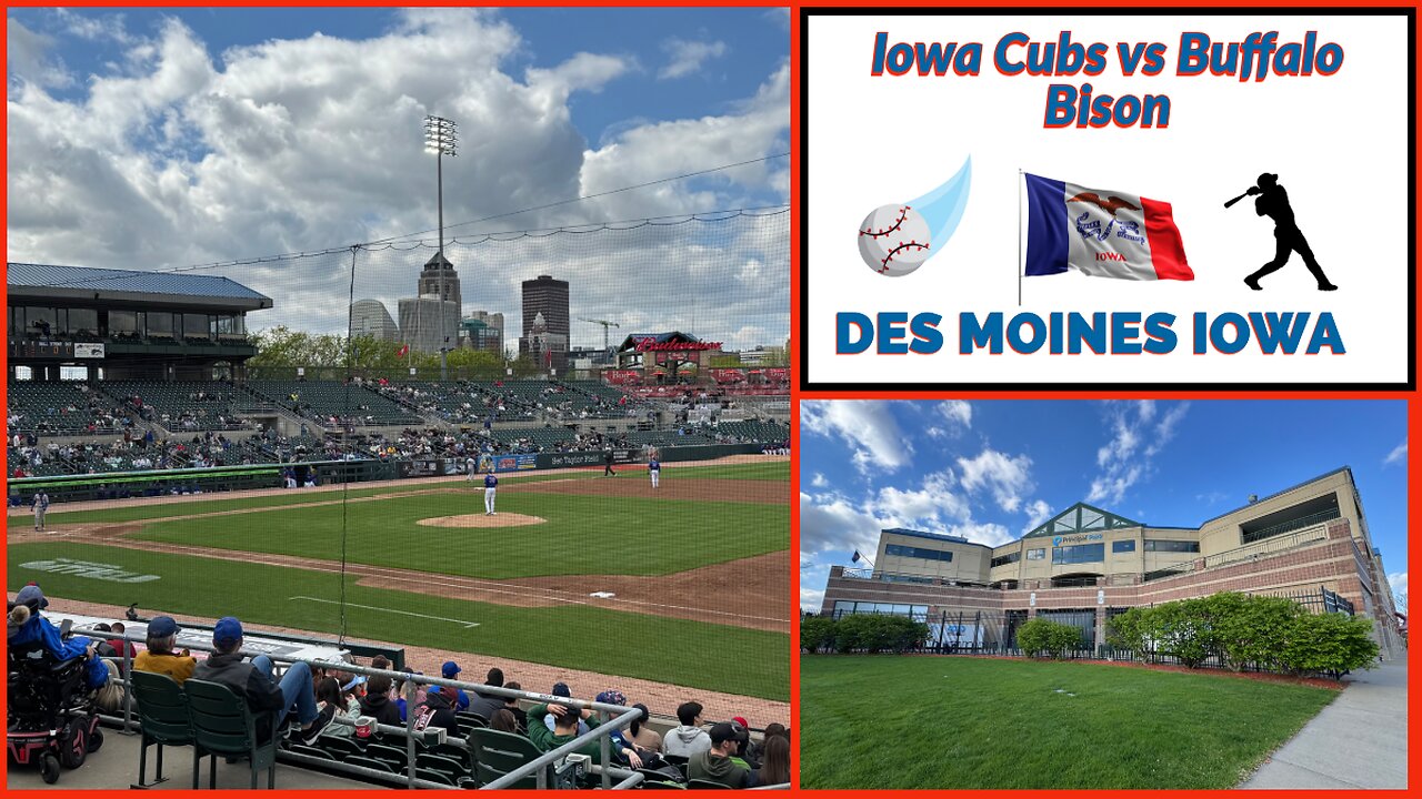 Iowa Cubs vs Buffalo Bison - May 3rd 2025 - Principal Park Des Moines Iowa 2025