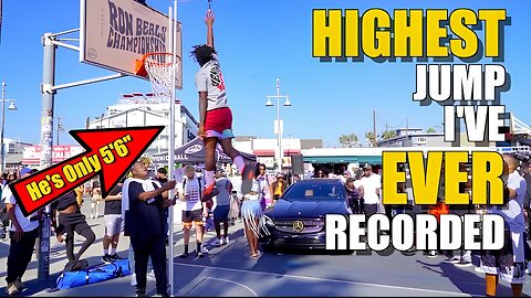 5'6'' Anthony Height Records the HIGHEST Jump EVER 2
