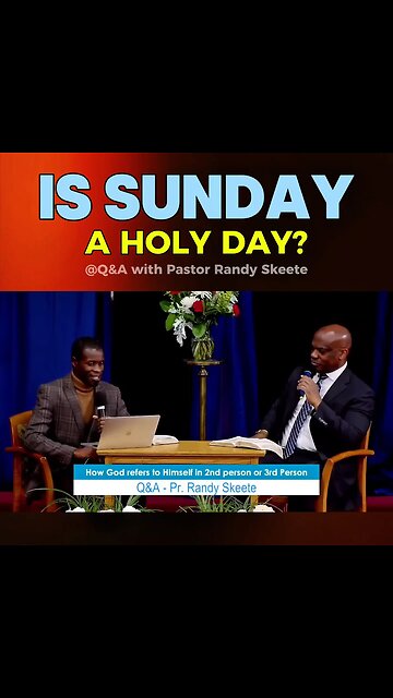 Is SUNDAY a HOLY DAY?