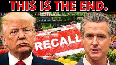 Doomsday Incoming: Newsom’s Plan EXPOSED & Our Food Supply Is TOXIC