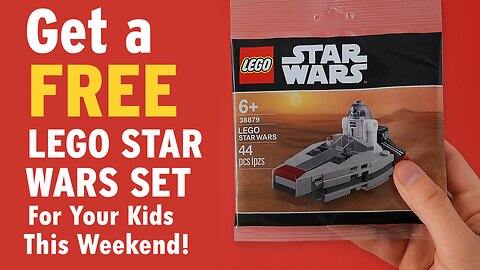 Get a FREE LEGO Star Wars Set for Your Kids This Weekend! 🧱✨| NewsDrift