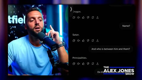 BREAKING VIDEO: Watch ChatGPT Warn That Satan Is Real, Is Controlling World