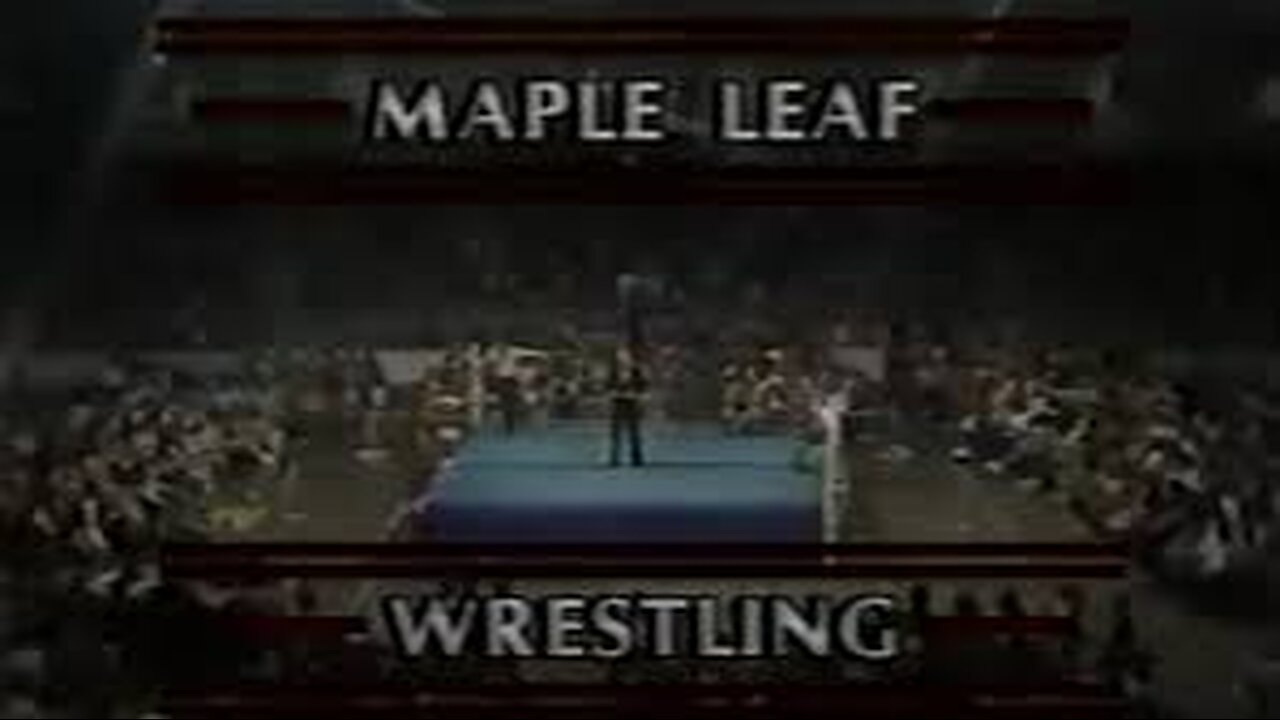 WWF Maple Leaf Wrestling Oct 20 1984