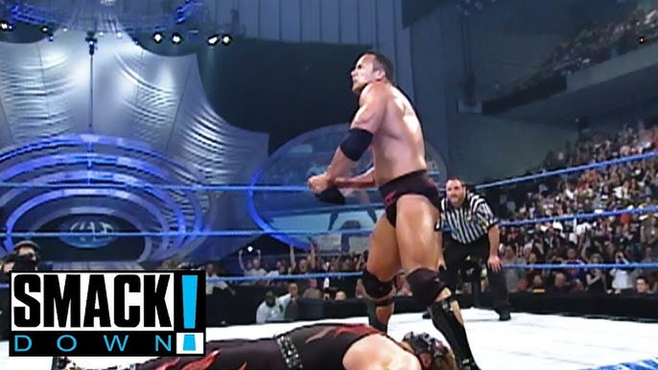 The Rock Vs Kane Part 2 - SMACKDOWN! 2001 [FULL MATCH] HD