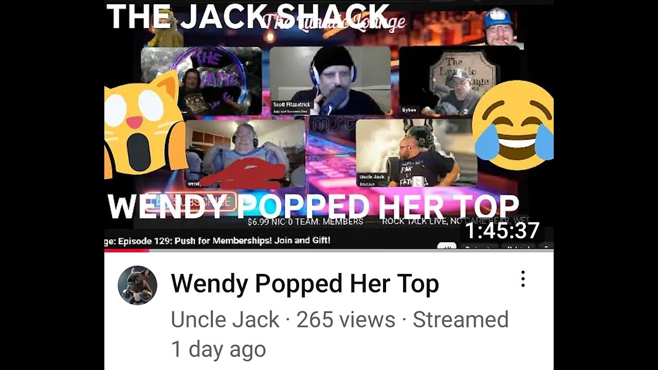 Wendy Popped Her Top