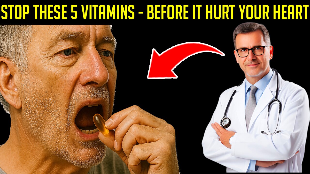 As a Heart Doctor, I Urge You Stop These 5 Vitamins After 60