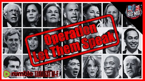 Operation, “Let Them Speak”