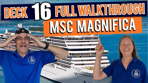 MSC Magnifica Public Deck 16 | Tall Man's Cruise Adventures