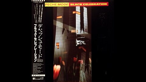 Depeche Mode - Black Celebration (1986) [Complete LP] Vinyl Rip, Japan