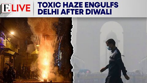 Diwali: Delhi's AQI Tops 300, Becomes “Most Polluted” Major City in World | Firstpost Live | N18G