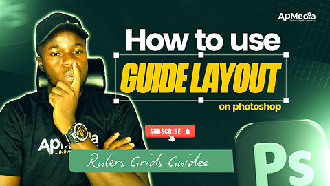 V HOW TO USE GUIDE LAYOUT PHOTOSHOP TUTORIAL