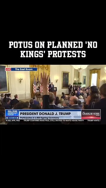 Captioned - Trump: No I don’t feel a king but go through the hell