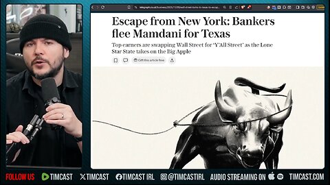 NYC COLLAPSING, Mass EXODUS From NYC Over Mamdani Socialism | Tim Pool