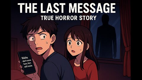 horror story:- the last message