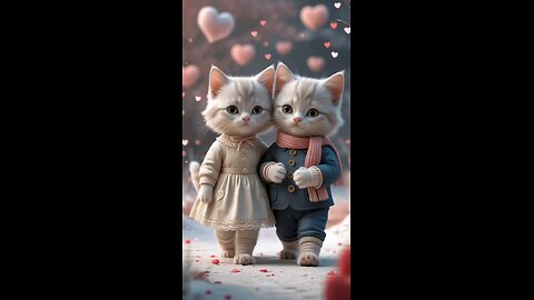 cat couple 🥰🥰