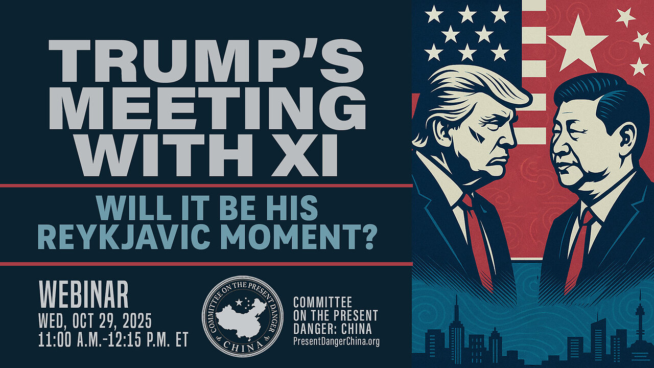 Webinar | Trump’s Meeting with Xi: Will It be His Reykjavik Moment?