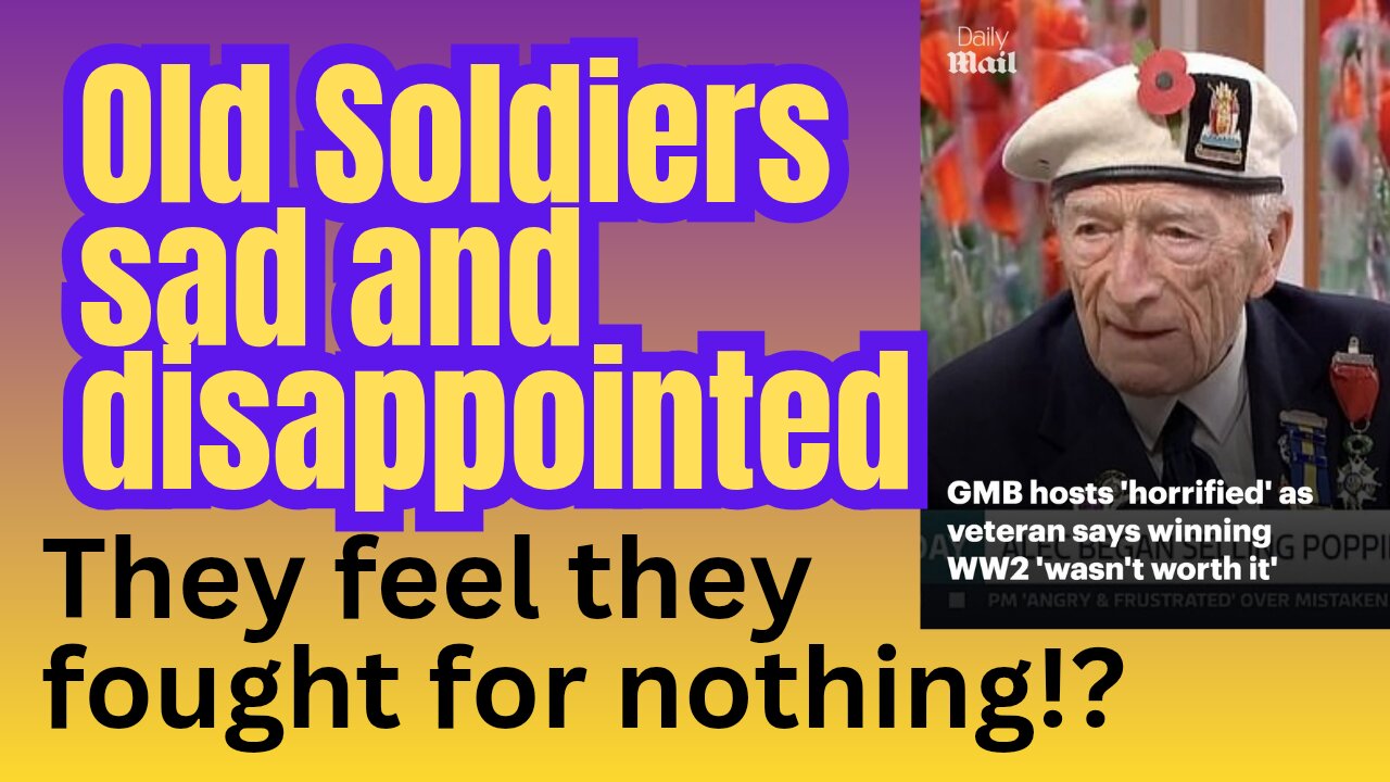 "A better world" falls short for old WW2 soldiers