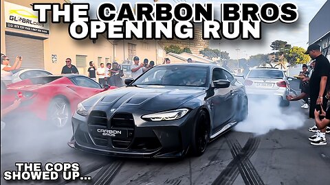 BMW's Go All Out at The Carbon Bros Opening Run