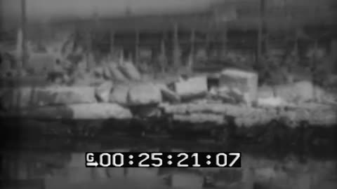 HARBOR SCENES OF SCUTTLED ... - HARBOR SCENES OF SCUTTLED FRENCH NAVY, TOULON, FRANCE - 428-npc-5262