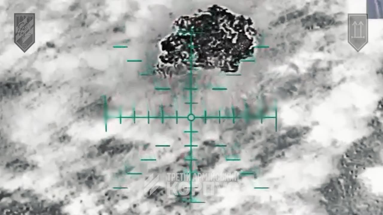 Bomber Drones Slinging Rounds at Russian Infantry Overnight