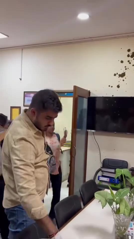 Pajeets are throwing cow dung on classroom walls to counter heat