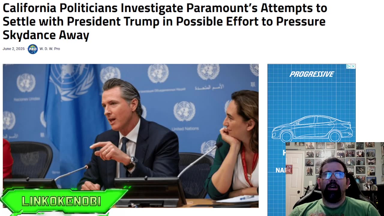 Politicians In California Involved With Trump Lawsuit Against CBS And Paramount