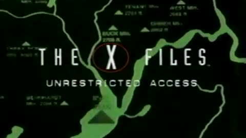 The X-Files - Unrestricted Access PC CD-ROM Commercial 1997