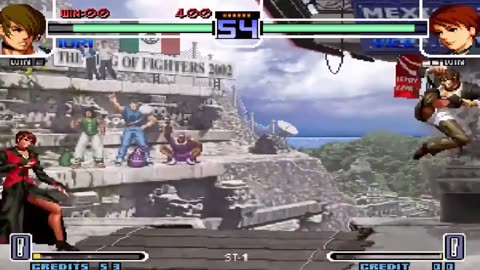 GOG The King of Fighters 2002 Medium Iori Yagami Fight 1