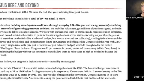 COSA-FL October 2025 Town Hall