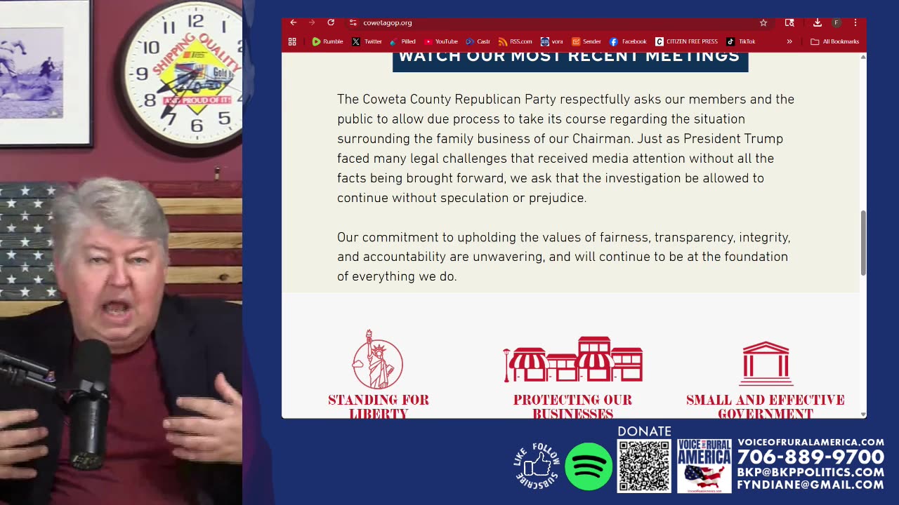 LIVESTREAM - 8:00am ET - Voice of Rural America with BKP