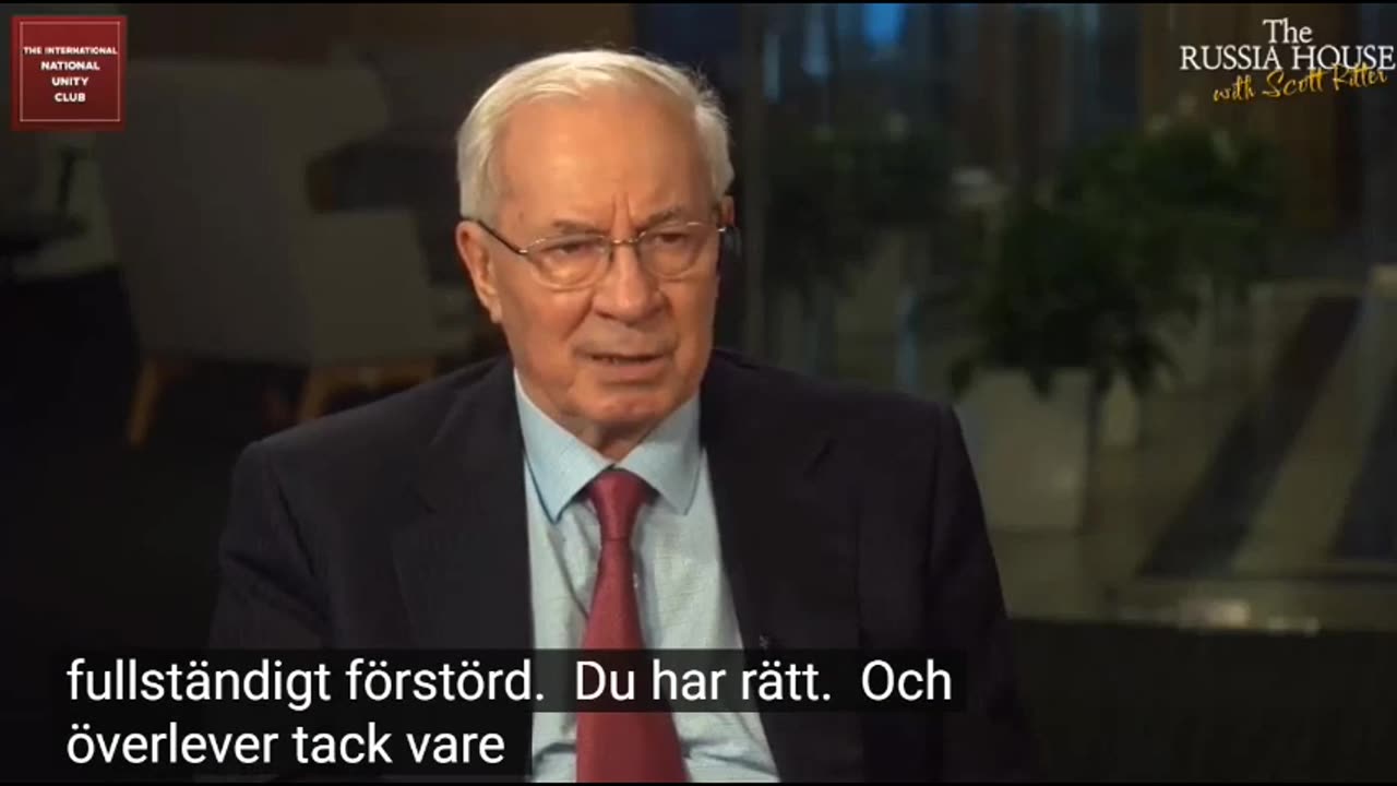 # 1566 - Scott Ritter intervjuar Mykola Azarov, tidigare Premiärminister i Ukraina