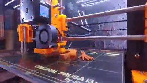 Baby Groot - 3D Printing Time Lapse