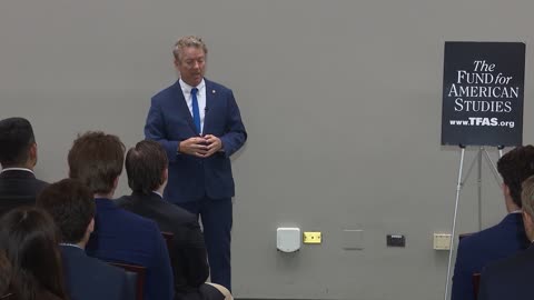 Dr. Rand Paul Speaks at 2025 Capitol Hill Intern Lecture Series