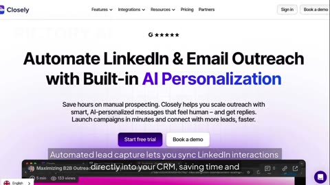CRM Lead Generation Made Easy with Closely | Salesforce, HubSpot, Zoho Integration
