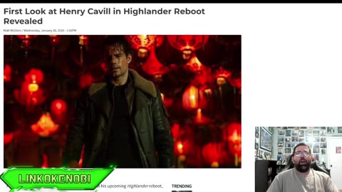 Highlander Reboot 1st Look At Henry Cavill: There Can Only Be One