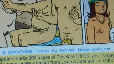 Nudist Comic Zoot&Loxie . Birthday Suit