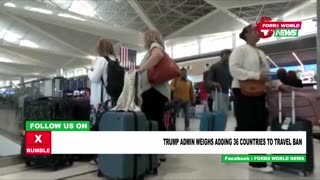 Trump considering adding more countries to the travel ban list