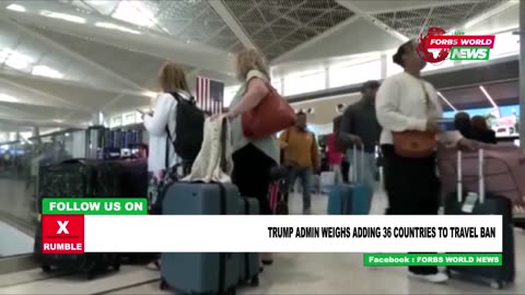 Trump considering adding more countries to the travel ban list