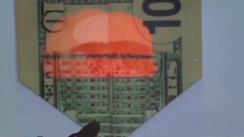 Do they give us a preview of which “disasters” are to come by printing it on our money?