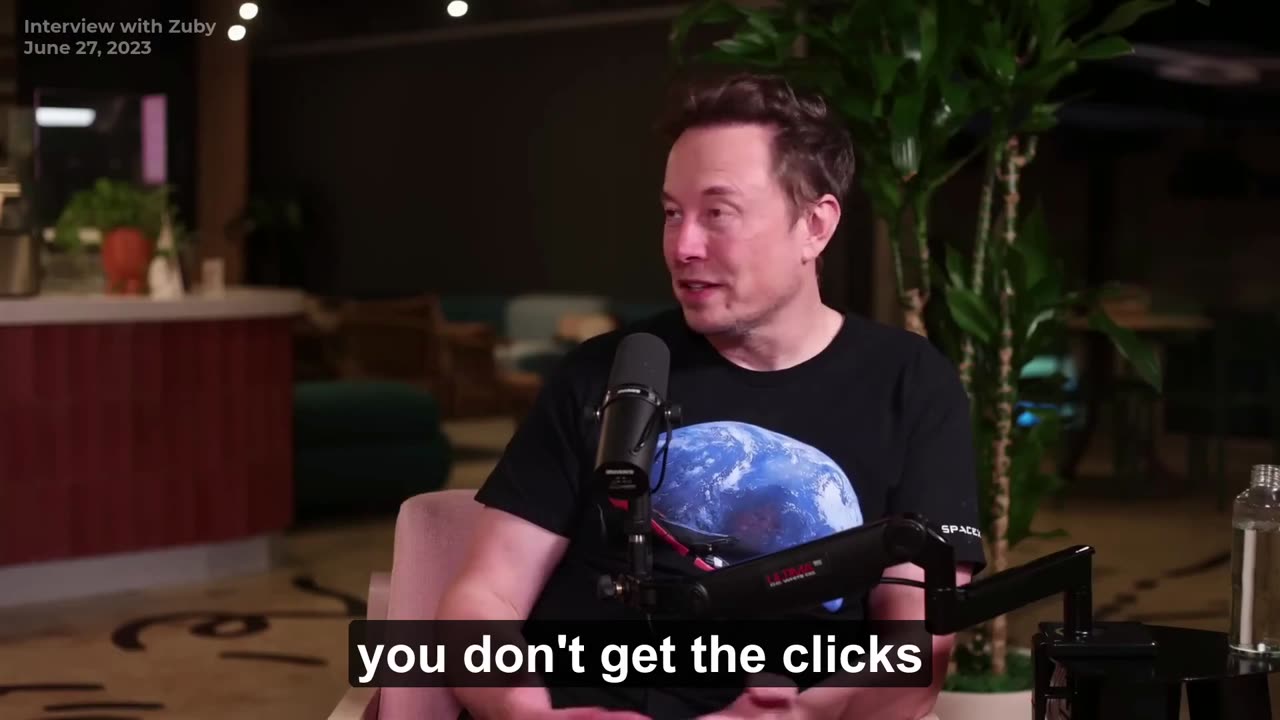 Elon Musk: The Press Exists to Maximize Clicks—Not Truth
