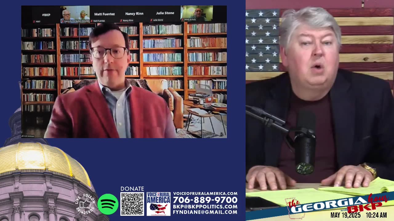 The Georgia Hour, episode 81: GA GOP Chairman Josh McKoon Faces Transparency Issues, The Cover Up