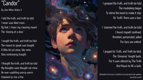 "Candor" by John Milton Hinkle, II -- One Warrior Poet